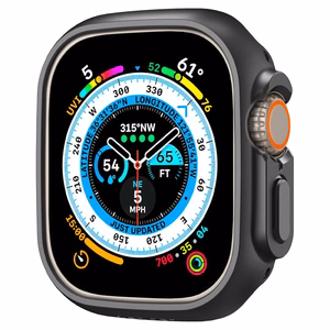 Spigen Thin Fit dėklas Apple Watch Ultra (49mm) - juodas