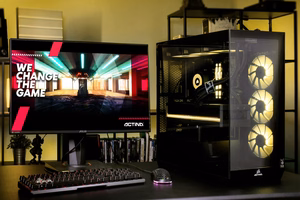 Actina 5901443415947 PC AMD Ryzen™ 7 7800X3D 32 GB DDR5-SDRAM 2 TB SSD AMD Radeon RX 9070 XT Midi Tower juodas