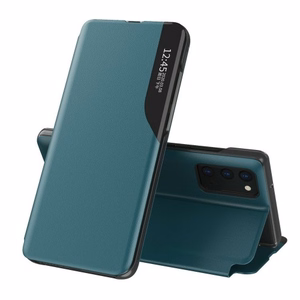 Telefono dėklas Smart View TPU Samsung A326 A32 5G tamsiai žalias