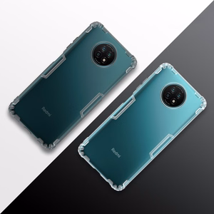Nillkin Nature гелевый чехол ультратонкий Xiaomi Redmi Note 9T 5G прозрачный