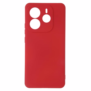 Silicon dėklas for Xiaomi Redmi Note 14 5G (Global) raudonas