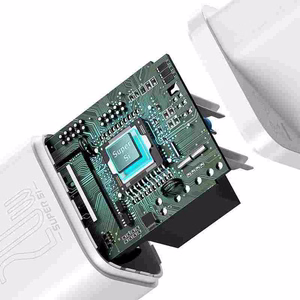 Charger Baseus Super Si 20W USB-C white CCSUP-B02