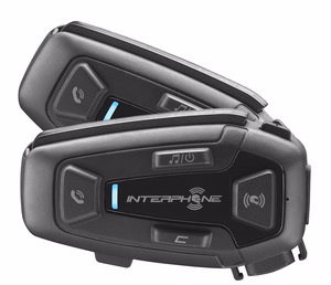 Interphone U-COM 8R Motociklo domofonas 1600 m juodas