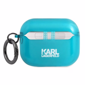 Чехол для AirPods Pro от Karl Lagerfeld Choupette - синий