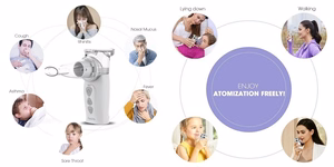 Nešiojamas tinklelinis inhaliatorius FEELLIFE Air Pro VIII