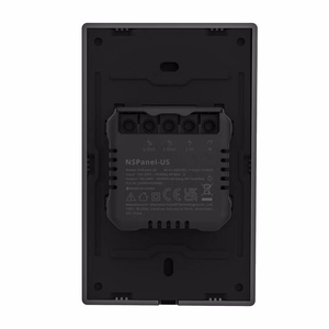 Išmanusis WiFi valdymo pultas SONOFF NSPanel (juodas, 120mm)