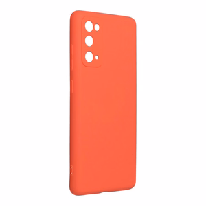 Чехол для Samsung S20 FE / S20 FE 5G силиконовый персиковый