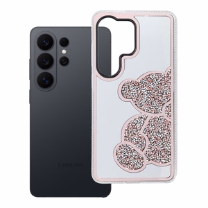 Чехол для Samsung S26 ULTRA Teddy Bear розовый