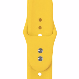 Ремешок Crong Liquid для Apple Watch 38 / 40 / 41 / 42 mm, жёлтый