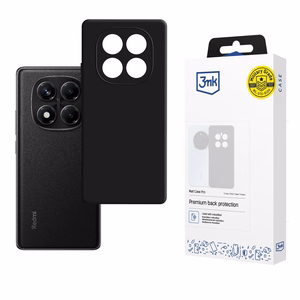 3mk Matt Case Pro Чехол для Xiaomi Redmi Note 14 Pro 4G - матовый чёрный