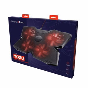 Trust GXT 278 nešiojamo kompiuterio aušinimo kilimėlis 43.9 cm (17.3") juodas