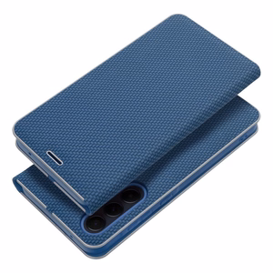 LUNA Book Carbon dėklas telefonui Xiaomi 14 Ultra mėlynas