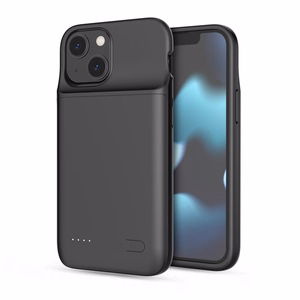 Tech-Protect PowerCase iPhone 12 mini / 13 mini su 4700mAh išorine baterija - juoda