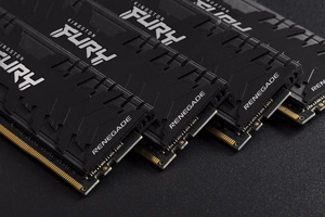 Kingston Technology FURY 16GB 3600MT/s DDR4 CL16 DIMM 1Gx8 Renegade juodas