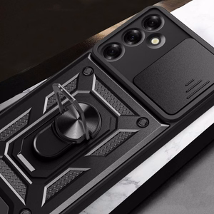 Tech-Protect Camshield Pro dėklas Samsung Galaxy M35 5G - juodas
