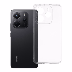 Dėklas telefonui 2 mm XIAOMI Redmi Note 14 5G (kameros apsauga) skaidrus