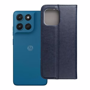 SMART MAGNETO Book dėklas skirtas Motorola G57 POWER - tamsiai mėlynas