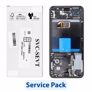 Rinkinys LCD ekranas SAMSUNG S22 S901 GH82-27520A juodas
