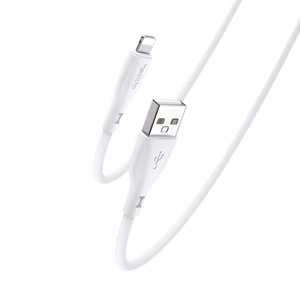 Yesido CA119 Silikoninis Laidas USB į Lightning 1m 12W 2.4A Baltas