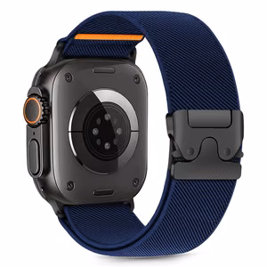 Tech-Protect нейлоновый ремешок для Apple Watch 44 / 45 / 46 / 49 mm - темно-синий