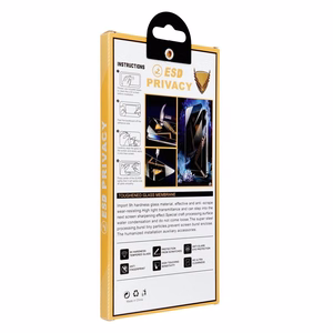 OG 6D Premium privatumo stiklas - Iphone 16 Pro / 17 juodas