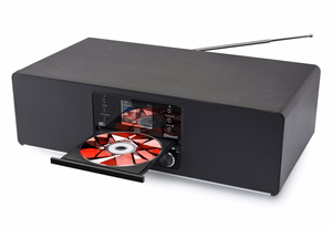 JVC RD-E984B - Viskas viename mini bokštas, juodas