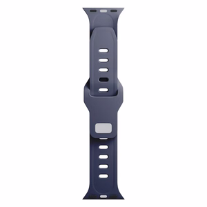 38/40/41/42 mm Gray (small) - 3mk Silicone Watch Strap for Apple