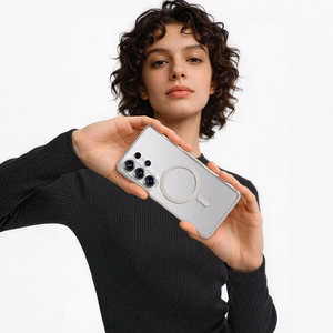 Rock Crystal Armor Series магнитный чехол для Samsung Galaxy S26 Ultra чёрный