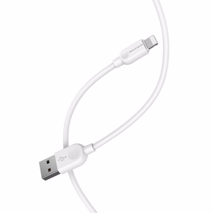 Kabelis BX14 LinkJet - USB į Lightning - 2,4A - 3 metrai baltas