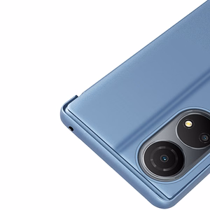 Clear View Case чехол для Honor X7 / Honor Play 30 Plus флип-чехол чёрный