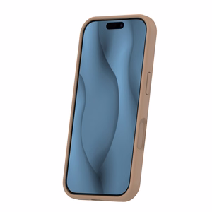 Silicone Thin Mag case for iPhone 17 Pro 6,3" / 18 Pro 6,3" brown