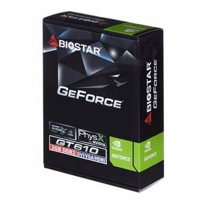 Biostar GeForce GT610 NVIDIA GeForce GT 610 2 GB GDDR3 Vaizdo plokštė