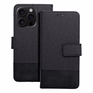 Dėklas telefonui (m) GOMMA Book HUAWEI P30 Lite - juodas (m)