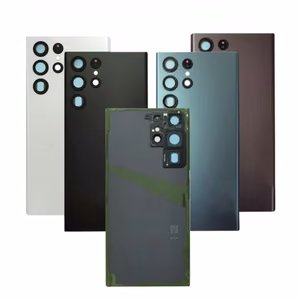 Galinis dangtelis suderinamas su Samsung S908 S22 Ultra / žalias / (su kameros lęšiu) OEM
