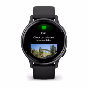 Išmanusis laikrodis Garmin Vivoactive 5 juodas/pilkas 010-02862-10