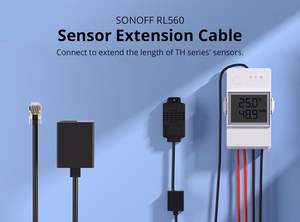 SONOFF RL560 Sensor Extension Cable for RJ9 4P4C Connector, 5m