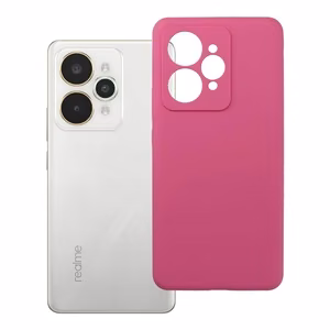 Dėklas silikoninis 2 mm REALME 15 / 15 PRO rožinės spalvos