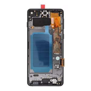 FixCell LCD display Samsung S10 G973 with frame black (refurb)