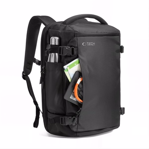 Tech-Protect Defender S70 RYANAIR & WIZZAIR 24L Laptop Backpack - Black