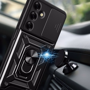Tech-Protect Camshield Pro dėklas Samsung Galaxy M35 5G - juodas