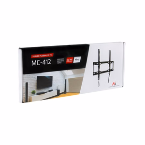 Maclean TV MC-412 настенное крепление 32"-70" VESA 400x400 45кг с наклоном универсальное регулируемое уровень монтажные аксессуары