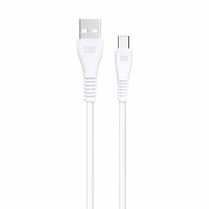 USB кабель Blue Star (PJ-DG4) Type-C 12W 2A 1 м белый