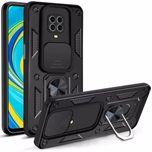 Defender Slide чехол Xiaomi Redmi Note 9s / 9 Pro / 9 Pro Max черный