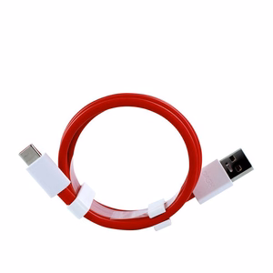 Originalus OnePlus D301 USB-A į USB-C laidas, 4A, 1 m, raudonas, bulk