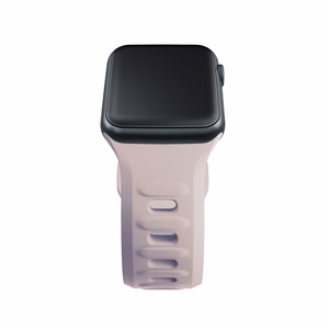 Силиконовый ремешок 3mk для Apple Watch, 38/40/41/42 mm, Latte, малый размер