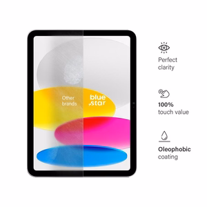 Apsauginis stiklas mėlynas - skirtas iPad 10 kartos 10.9" (2022)