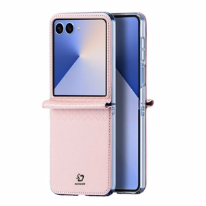 Dėklas Dux Ducis Bril Samsung F741 Z Flip6/F761 Z Flip7 FE rožinis