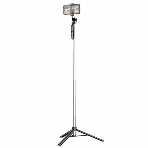 Asmenukių lazda HOCO K19 (Selfie Stick) / trikojis, 157cm, BT