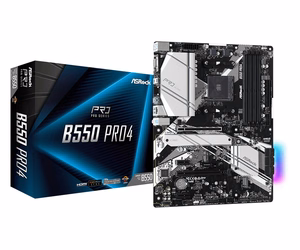 Asrock B550 Pro4 Socket AM4 ATX AMD B550 pagrindinė plokštė