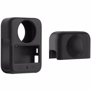 PULUZ силиконовая крышка объектива для DJI Osmo 360 (чёрный)
